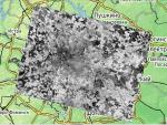 Москва и Подмосковье со спутника 28.02.72 %Satellite image of Moscow and visinity Москва и Подмосковье со спутника 28.02.72 %Satellite image of Moscow and visinity