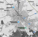 Спутниковый снимок Егорьевска 26.01.84 %Satellite image of Egorievsk Спутниковый снимок Егорьевска 26.01.84 %Satellite image of Egorievsk
