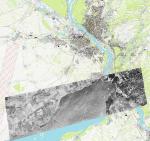Спутниковый снимок Бердска и Академгородка 16.08.68 %Satellite image of Berdsk and Academgorodok Спутниковый снимок Бердска и Академгородка 16.08.68 %Satellite image of Berdsk and Academgorodok