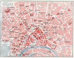 1958 Центр Москвы в путеводителе Нагеля