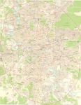 Москва. Туристская схема