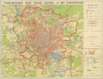 1939 Схематический план Москвы