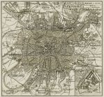 1905 Lageplan von Moskau
