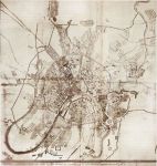 1775 Планъ Москвы Прожектированной