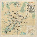 1956 Москва. План-схема