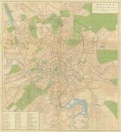 1959 Схематический план Москвы