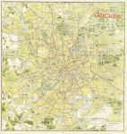 1973 Москва. Схематический план