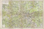 1923 Карта окрестностей Москвы