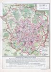 1930 Москва. Схематический план
