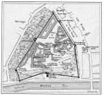 1905 Plan du Kremlin de Moscou