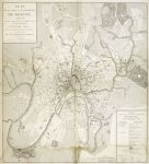 1812 Plan de la ville de Moscou