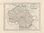 1835 Карта Московской губернiи