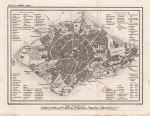 1844 Plan von Moskau