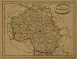 1860 Карта Московской губернiи