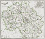 1876 Карта Московской губернiи