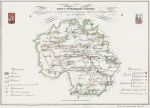 1843 Карта Московской Губернiи