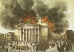 Пожар императорского Большого театра 11 марта 1853г.