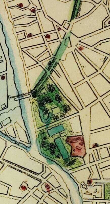 Генплан Москвы 1813 года