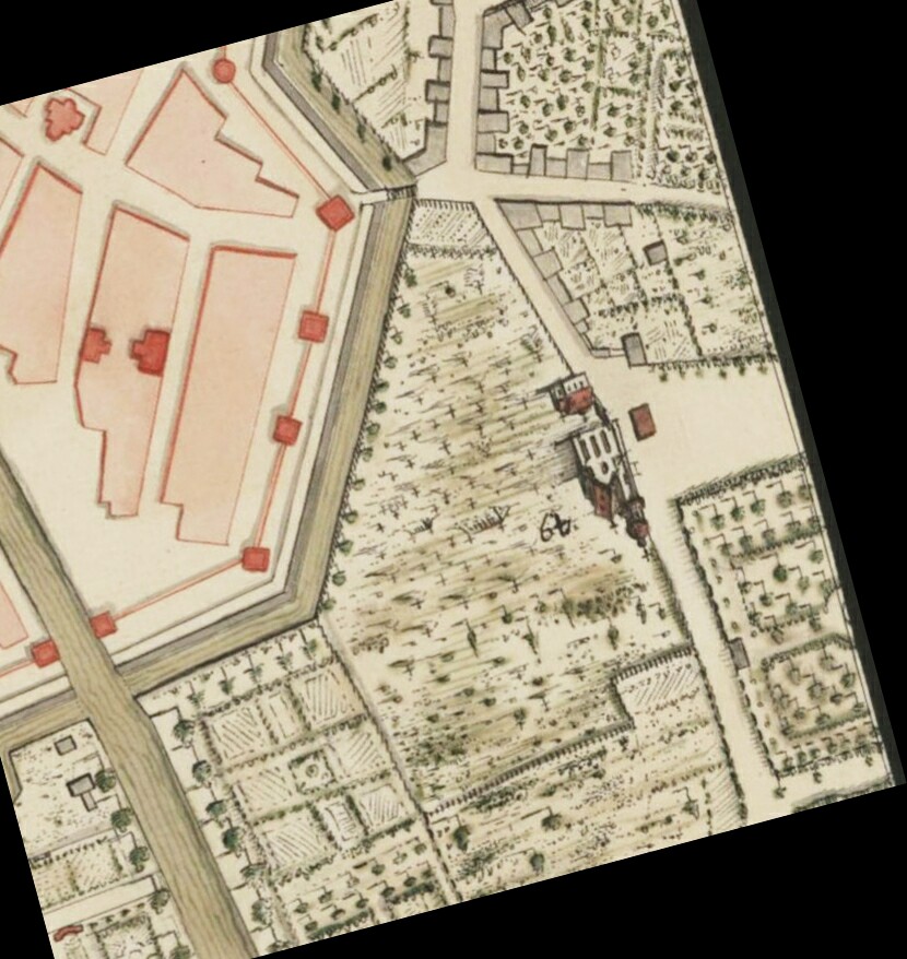 План Москвы 1732 года