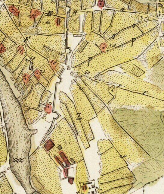 План Москвы 1739 года